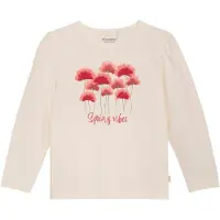 Minymo Longsleeve MITshirt in Weiß | Gr.: 104