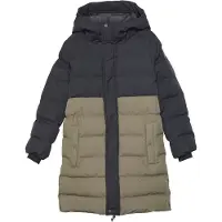 Color Kids Wintermantel in Schwarz/ Khaki | Gr.: 116