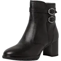 Tamaris M8531641 Damenschuhe Stiefeletten Reißverschluss Schwarz