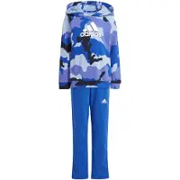 Adidas Set aus Kinder-Sweatshirt mit Kapuze und Jogginghose Essentials Allover Printed