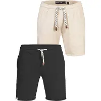 INDICODE JEANS Shorts Sweat 2-Pack Eddy
