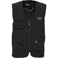 INDICODE JEANS Kurzweste IDPiet in Schwarz | Gr.: M