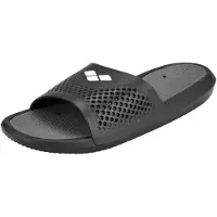 Arena Slipper Bruno Unisex Black Grey-Schuhgröße 41