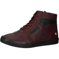 Softinos Elegante Stiefelette Schnürschuhe für Damen P900729 004 Rot
