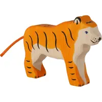 Holztiger Tiger, stehend