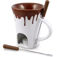 Swissmar Schokoladen-Fondue Becher-Set NOSTALGIA 125 ml