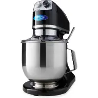 Maxima Planet Mixer 7 L - Bis zu 2 kg Teig - Schwarz - Lebensmittelzubereitung - Planet Mixer