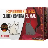 Exploding Kittens El Bien Contra El Mal Brettspiel Spanische Version