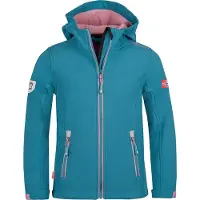TROLLKIDS 175-334 Kinder-Jacke in Türkis – wasserdicht