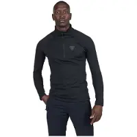 Rossignol Blackside Fleece Mit Halbem Reißverschluss Schwarz S Mann Schwarz S