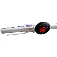 Softee Aluminium Deluxe Fußballtor Mit Rädern 9 Cm 2 Einheiten