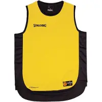 Spalding Hustle Basketballtrikot Herren - Gelb / Schwarz