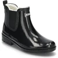 Aigle Gummistiefel Carville Fur 2 Damen Noir-Schuhgröße 36