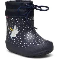 Viking Alv Indie Mumin Gefütterte Gummistiefel, Navy, 27, Kindergummistiefel, Kinderstiefel, Gummistiefel kinder, Kids