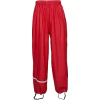 CeLaVi Regenhose Hose m. Träger - PU - Rot - - 100 - Regenhosen