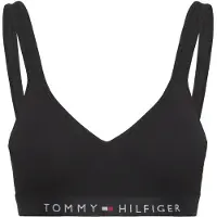 Tommy Hilfiger für Damen. UW0UW04612 Bralette-BH mit schwarzem Bügel (XS), Heimtextilien, Bio-Baumwolle, Nachhaltig