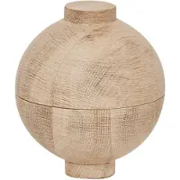 Kristina Dam Studio Wooden Sphere Bowl Eiche Geölt