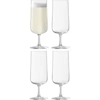 LSA International Champagnerglas L.S.A Arc 240 ml (4er-Set)