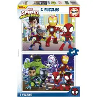 Educa - 2x48 Spidey & His Amazing Friends 2 Puzzles (80-19678)
