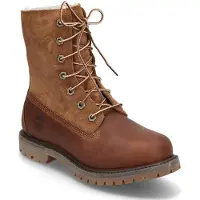 Timberland Womens Mid Warm Lined Waterproof Boot dark brown 9.5 Wide Fit