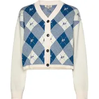 Baum und pferdgarten Cornelie Cardigan Federal Blue Check Größe: L | Longsleeves Outlet | Damen | Blau