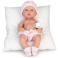 Famosa Elegance Natal Babypuppe 33 Cm Rosa Rosa One Size