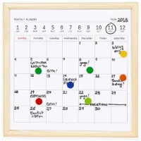 Kikkerland - Mini White Board Calendar (MH76-S)