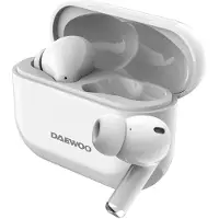 Daewoo DW2002 Drahtlose Kopfhörer Weiß Mikrofon Bluetooth 5.3 USB-C 30h Akku