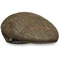Barbour Mütze Crieff Flat Cap Herren Olive Purple Yellow (7 1/4)