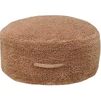 Lorena Canals - Chill Pouf, 50 x 50 cm, chestnut