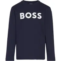 BOSS Bluse - Navy m. Weiß - - 6 Jahre (116) - Blusen
