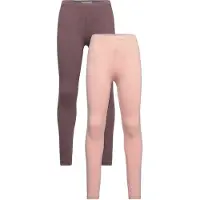 Minymo Leggings - 2er-Pack - Misty Rose - - 12 Jahre (152) - Leggings