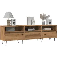 vidaXL TV-Schrank Artisan-Eiche 150x30x44,5 cm Holzwerkstoff
