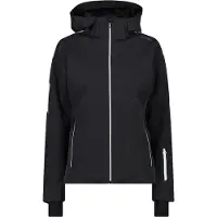 CMP Damen Skijacke Jacket Zip Hood Schwarz 42