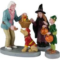 Lemax Jeder bekommt eine Leckerei 12x4x20 cm 3pcs Halloween