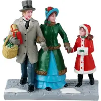 Lemax Heiligabend Shopping 12x4x18 cm Weihnachtshaus