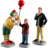 Lemax Friendly clown set of 3 Weihnachtsfigur (mix)
