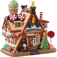 Lemax Weihnachtshäuschen Gummies & more candy store 4,5V (multi)