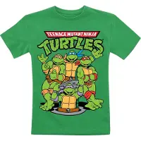 Teenage Mutant Ninja Turtles Shirt in Grün | Gr.: 4