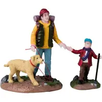 Lemax Wanderkumpel 12x5x18 cm 2St. Weihnachtshaus