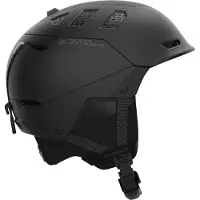 Salomon - Skibrille/Snowboardhelm - Husk Prime Mips Black für Herren aus Wolle - Größe S - schwarz