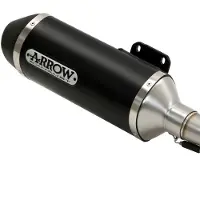 Arrow Urban Nss 350 Abs Forza 21-22 Aluminium&steel Homologierter Slip On Schalldämpfer