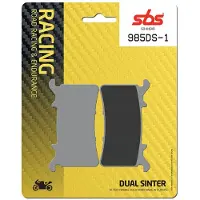 SBS BRAKE CLIPS KH757 RACING DUAL SINTER COLOUR GOLD LEFT FRONT BLOCK FÜR BMW M 1000 RR '21-'22, HONDA CBR 1000 RR '20-'22 (VERWENDET MIT 841DS-2), (AUF BESTELLUNG - bok@olekmotoc
