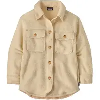 Patagonia - Fleece-&Uuml;berhemd - W's Retro Pile Shacket Natural für Damen - Größe S - Beige