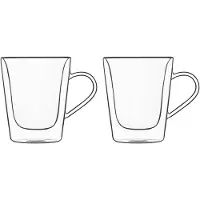 Luigi Bormioli Kaffeebecher Thermic Glass Drink 220 ml (2-Stück)