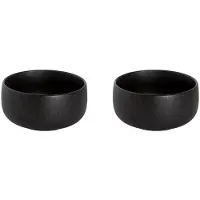 Maastricht porselein Maastricht Porzellan Schale Universe 11 cm 45 cl Schwarz Porzellan 2 Stück