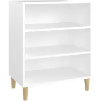 vidaXL Sideboard Weiß 57x35x70 cm Holzwerkstoff