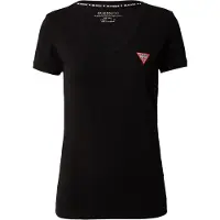 GUESS T-Shirt W2YI45 J1314 Schwarz Slim Fit 34