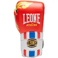 Leone1947 Thai Style Leder Künstliche Boxhandschuhe