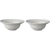 Costa Nova Suppenschüssel Serenity 40 cl Weiß 2 Stück